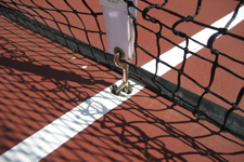 Якорь для фиксации теннисной сетки на замок