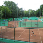Стадион из 6-ти теннисных кортов