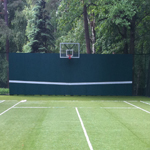 Стенка теннисная размером 12,0 х 3,0 метров